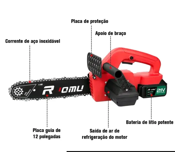 Motosserra a bateria 