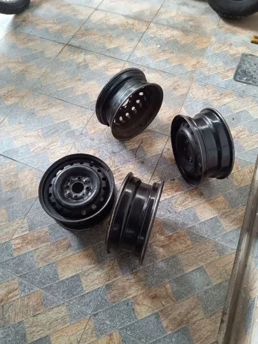 Jogo de rodas de Ferro Fiat Fumagalli R13 Material Excelente