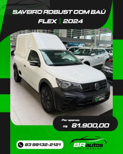 Volkswagen Saveiro Robust 1.6 Total Flex 16V 2024