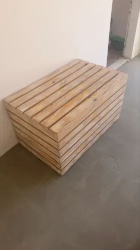 Banco de pallet