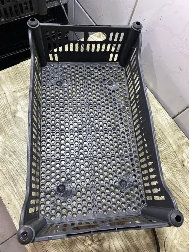 Caixas plásticas organizadoras empalháveis
