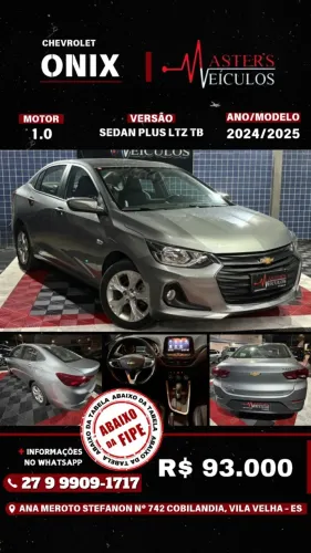 Chevrolet Onix Plus LTZ 1.0 12V TB Flex Aut. 4P 2025