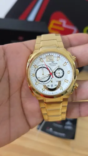 Relógio Technos Skymaster Dourado - JS25BCS/1B