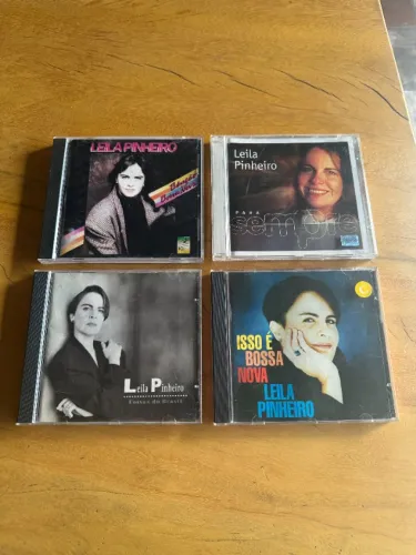 Leila Pinheiro - Lote c/ 4 CDS