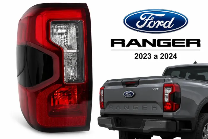 Lanterna Esquerda Ford Ranger 2023 2024 Original com detalhe