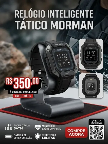 Smartwatch Mormaii Force