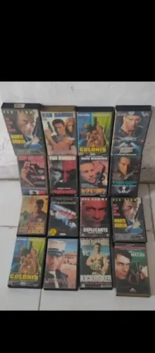 FITAS VHS ORIGINAIS 