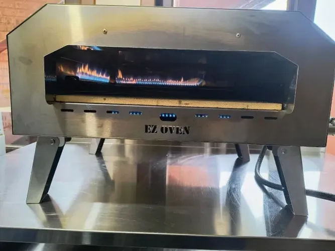 Forno de Pizza EZ Oven a Gás - Chama Dupla