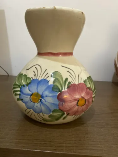 Vaso de cerâmica vintage