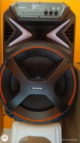 Caixa de som mondial