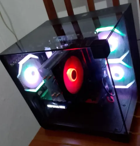 PC Gamer Completo - Ryzen 5 5600 + RTX 3060 12GB + 16GB RAM (Excelente Estado / NF)