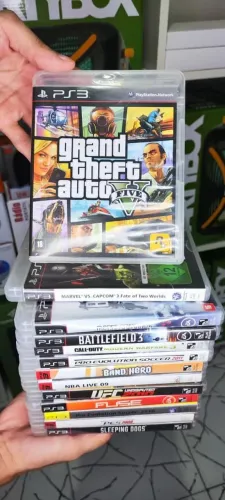 PS3 Jogos Mídia Física Original Semi Novos Com Manual e encartes