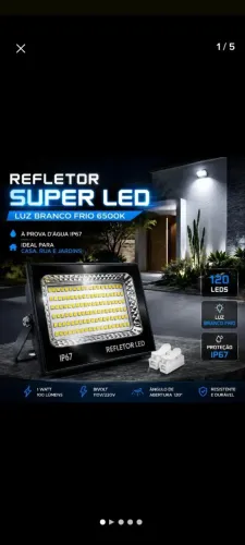 Refletor super Led