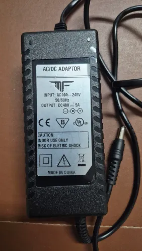 Fonte 48 DC 5 Amperes,para amplificador aiyima TPA3255 como nova kit com duas