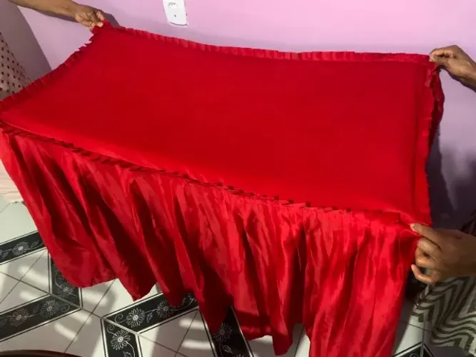 Toalha de mesa de Alfaiataria Vermelha