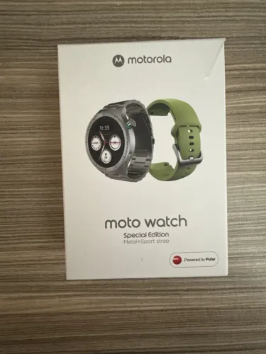 MotoWatch Special Edition Metal+Sport Strap