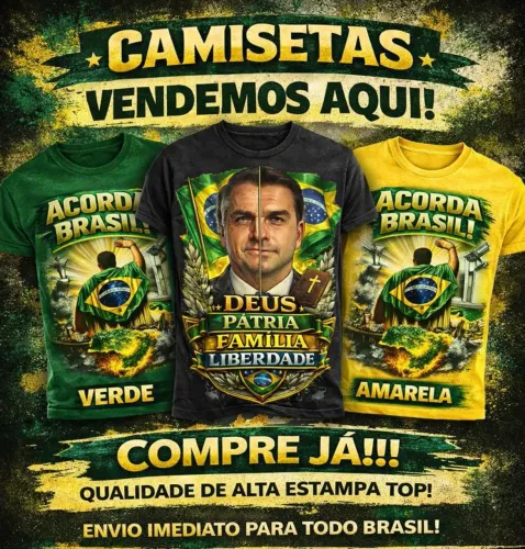 Camisa Flávio Bolssonaro