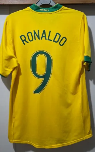 Camisa brasil 2006 M Ronaldo R9 original