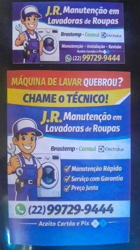 J.R. Manutenção em Lavadoras de Roupas