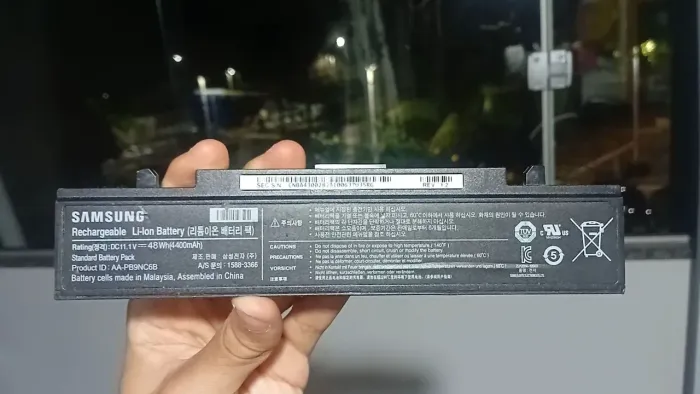 Bateria Original Samsung Notebook AA-PB9NC6B 11.1V 48Wh 4400mAh