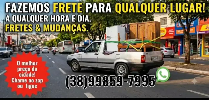 Frete prático e rápido . ZAP *