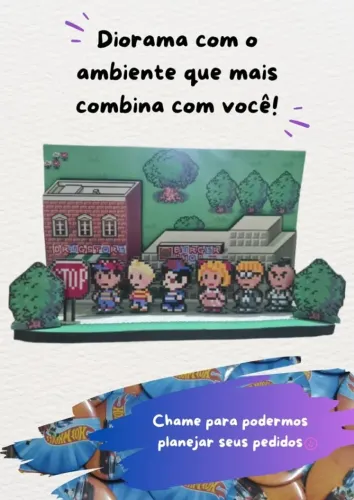 Decoração Diorama Earthbound