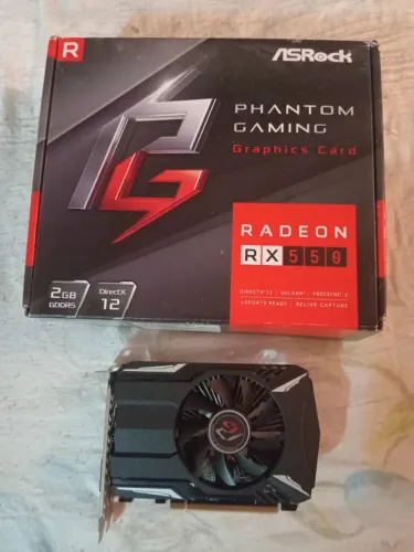 Placa de video Asrock RX550 2GB