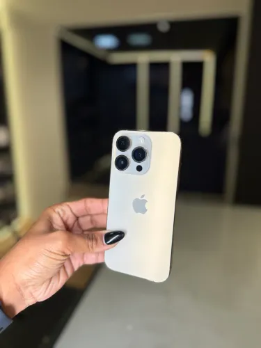 IPHONE 14 PRO 256GB DOURADO | SEMI NOVO 6 MESES DE GARANTIA
