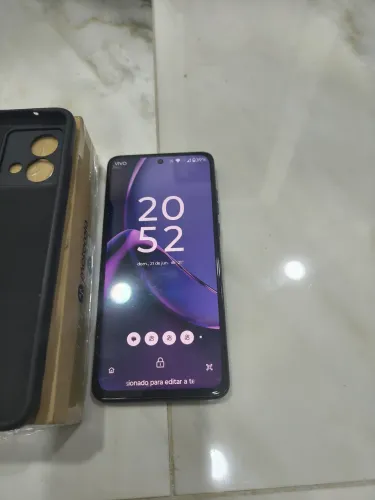 Moto g84 5g 256gb funcionando perfeitamente com acessórios caixa, película aplicada,capa
