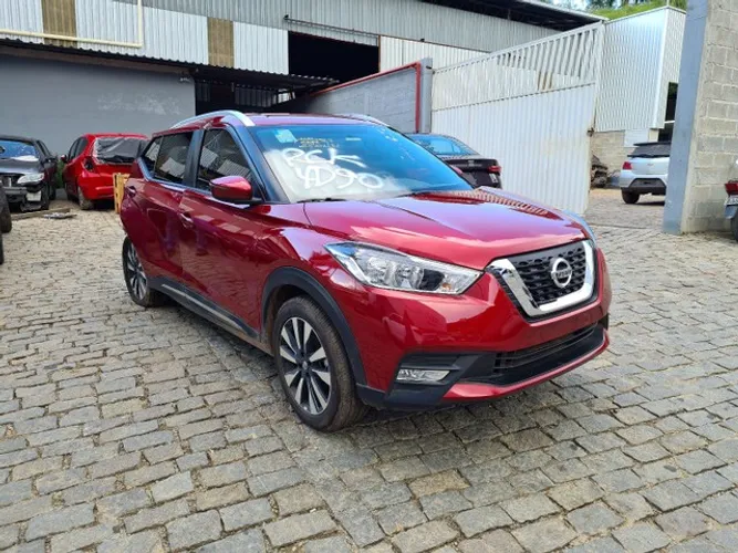 Nissan kicks 2020 2021 Sucata somente para retiradas de peças