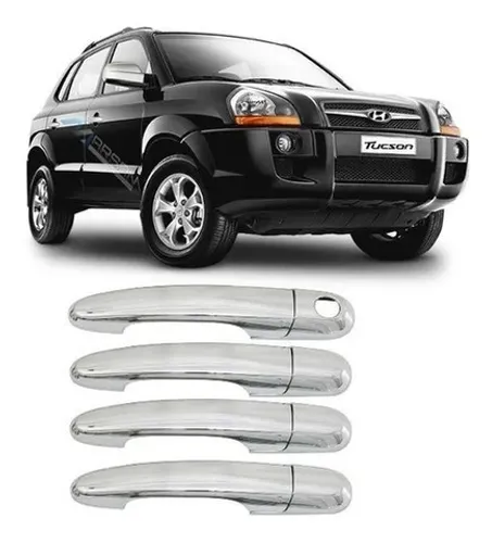 Aplique Protetor Cromado Maçaneta Hyundai Tucson 2004 à 2016