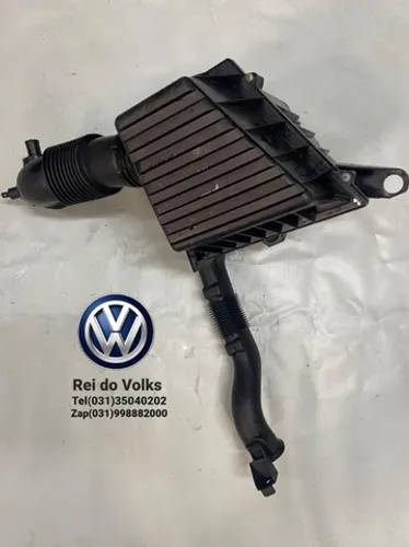 Caixa do filtro de ar completa  motor EA111  1.6  8V  Para Fox, Spacefox, Saveiro e Gol 