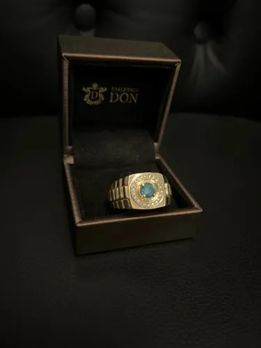 Anel Diamante Azul Ocean 1,2 ct