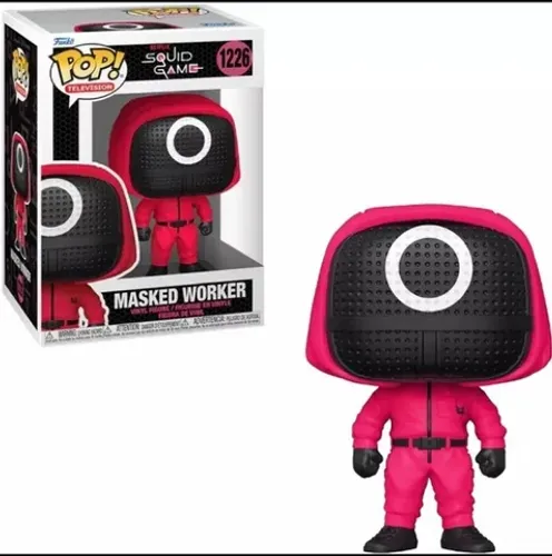 Funko Pop Squid Game Round Masked Worker