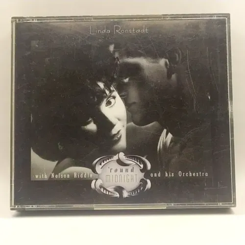 CDs Box duplo Linda Ronstadt e Nelson Riddle and His Orchestra - Round Midnight 