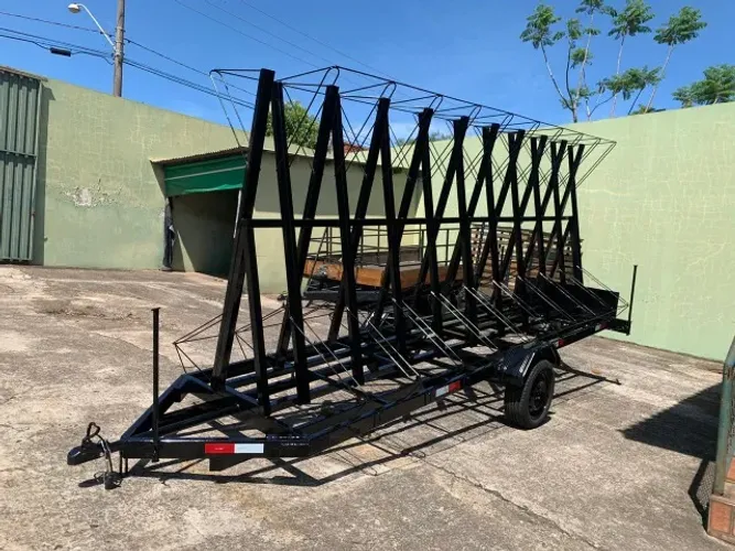 carreta para 20 bikes
