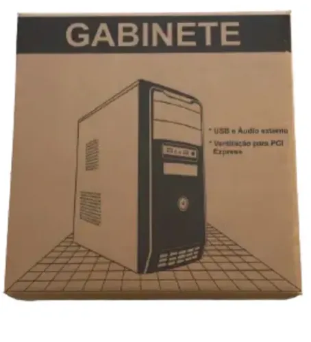 Computador na caixa cpu i5 ssd 256g 8g de ram
