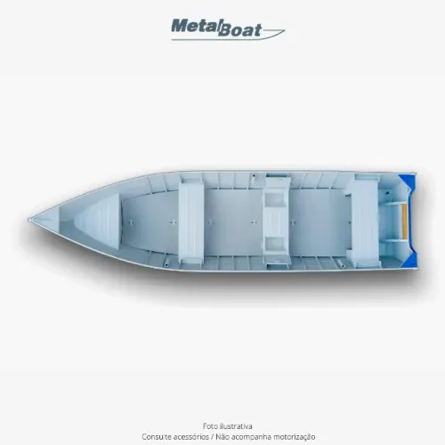 barco de aluminio de 5 metros NOVO