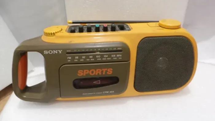 Sony sports rádio cassete modelo cfm-104 precisando de reparos