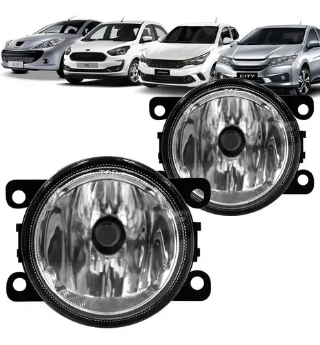 Farol De Milha Universal Policarbonato Ld + Le
