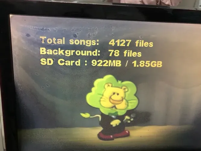 Videoke Raf pro 500 com 4.127 músicas