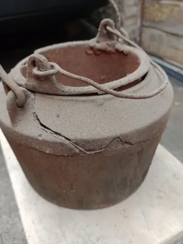 Panela de ferro antiga 