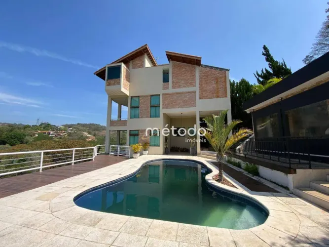 Casa com 4 quartos à venda por R$ 3.800.000 - Condomínio Residencial Alpes de Guararema - 
