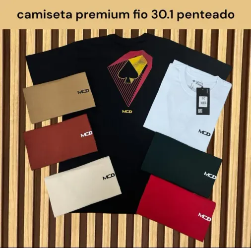Camiseta MCD em Atacado Fornecedor Distribuidor Roupas Marca Grife Camisetas Masculina