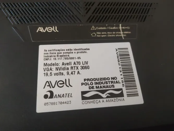 Notebook Avell