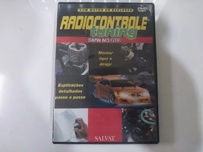 DVD de Instrução Radio Controle Tuning Bmw M3 Gtr em Diadema