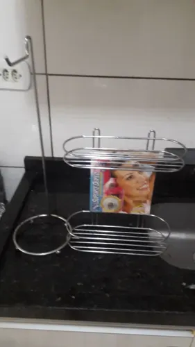 Porta-toalhas de Banheiro em Aço Inox