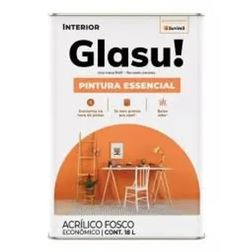 Tinta Acrilica Fosca Suvinil Glasu 18 LT