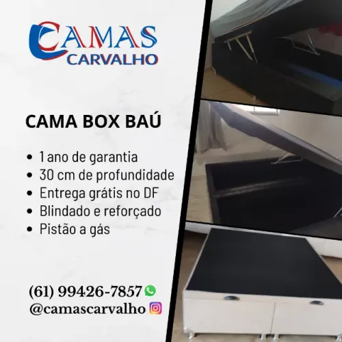 Parcelamos em 10x sem juros no cartão de crédito. Base Baú