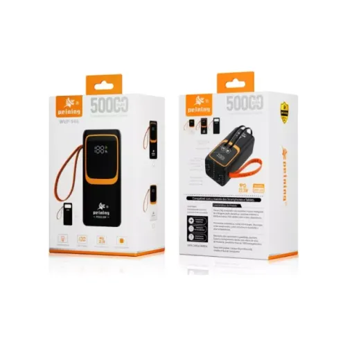 CARREGADOR PORTATIL POWER BANK 50.000 MAH LCD PEINING WUP-946